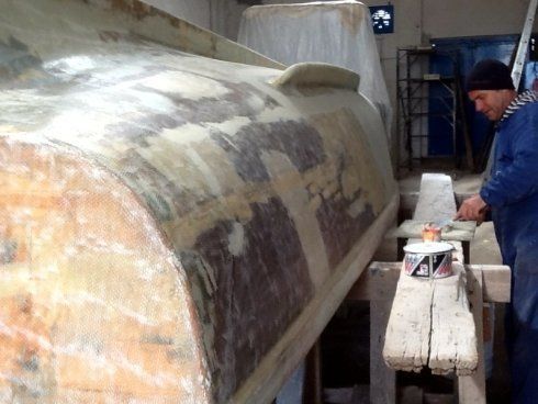 Realization of wooden hull