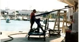 Exteriors of the shipyard