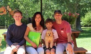 The Kearns Family with Sutton