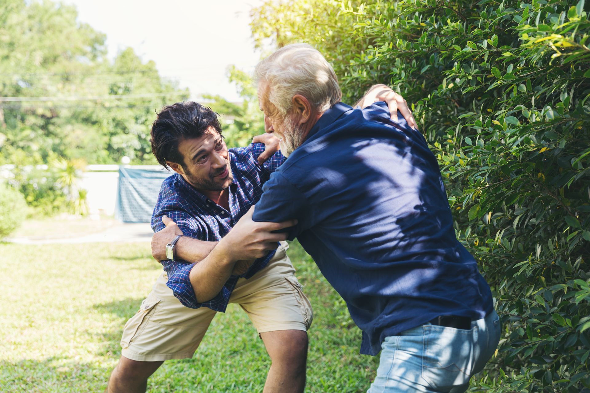 being mugged self defense