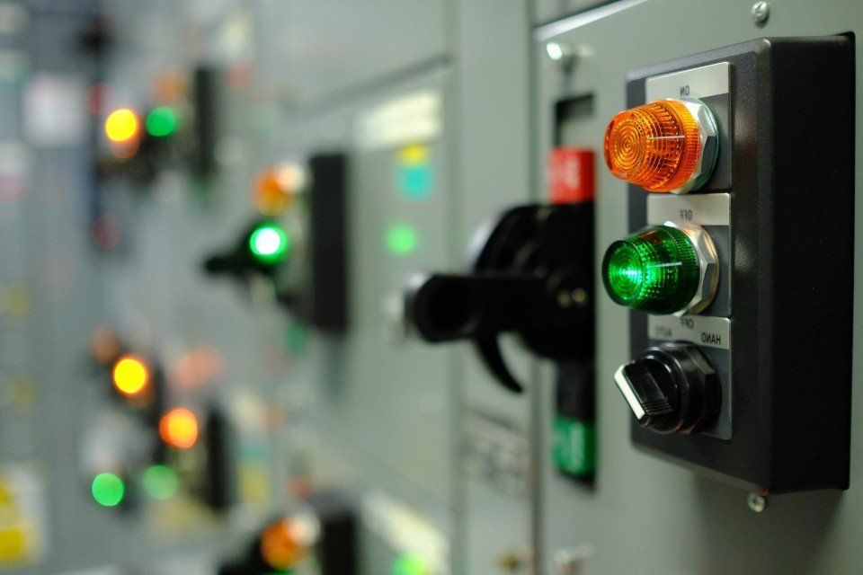 Dettaglio impianto industriale