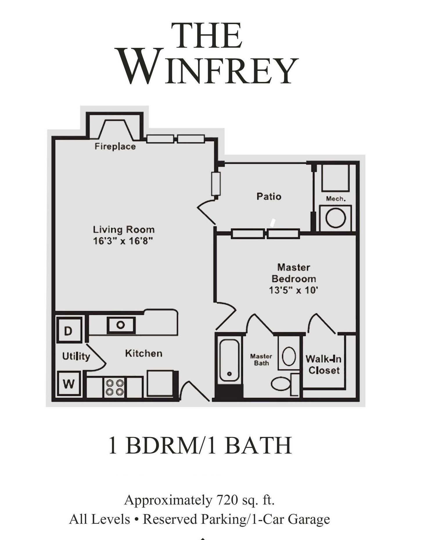 Winfrey floor plan drawing