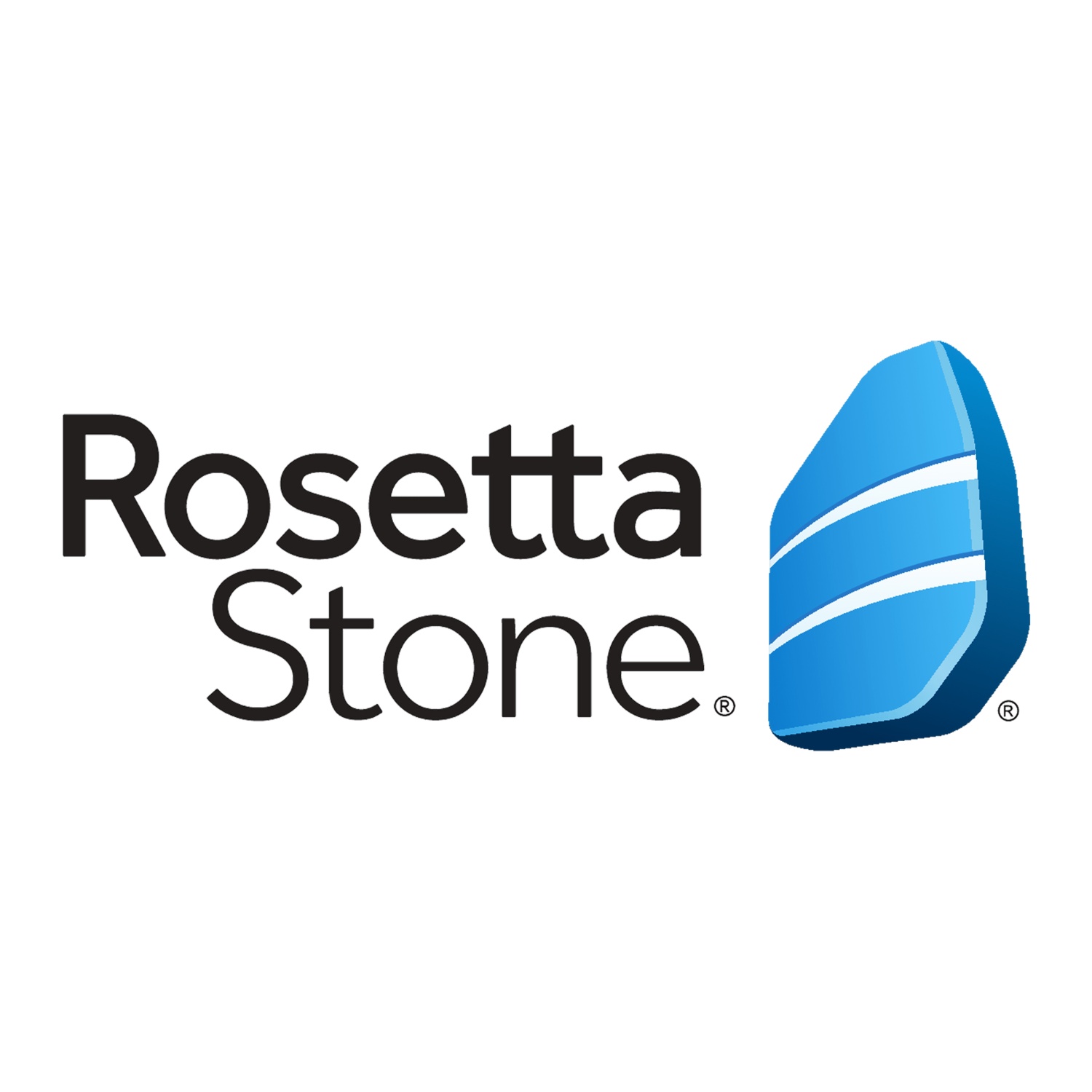 Rosetta Stone logo: Text