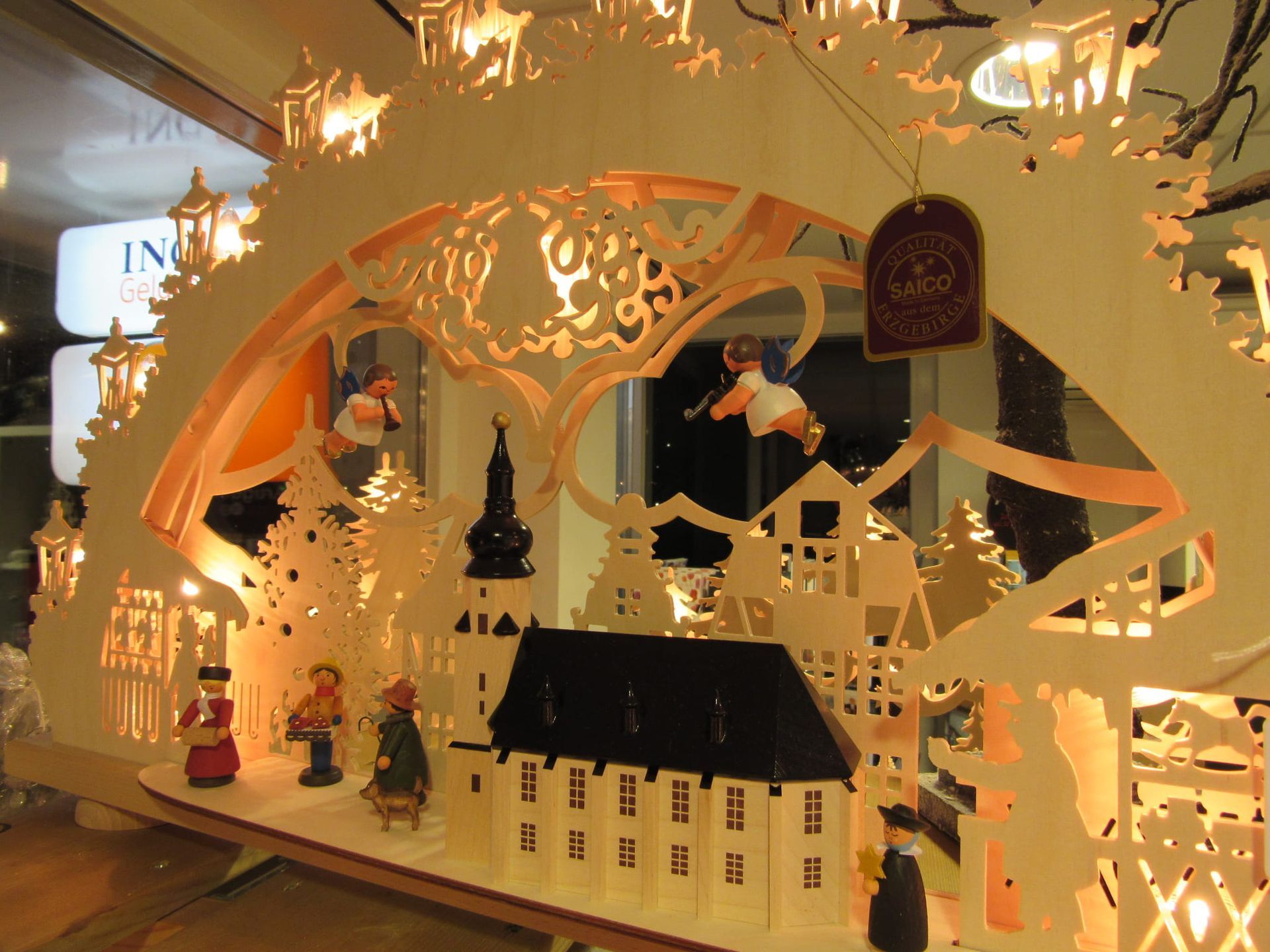 Lichtboog Altstädter Weihnachtsmarkt 3 D Boog