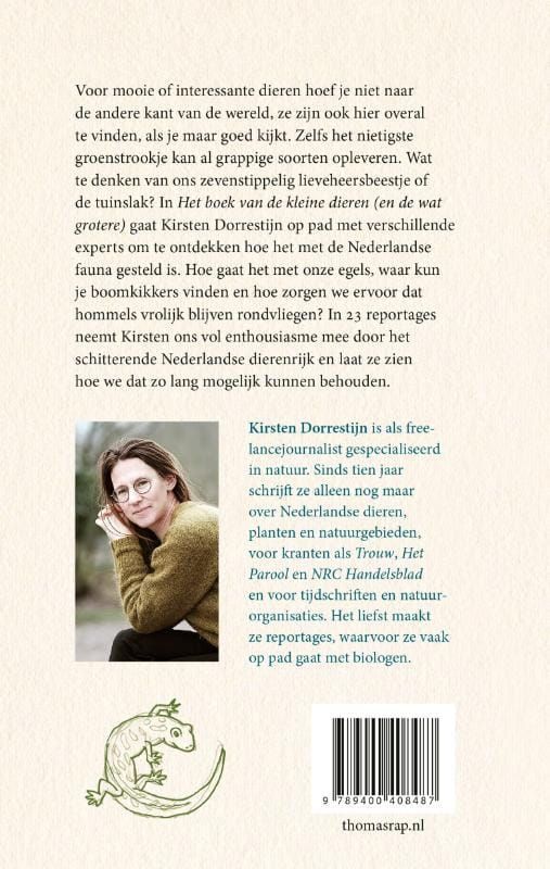 Kirsten Dorrestijn; Het boek van de kleine dieren (en de wat grotere)