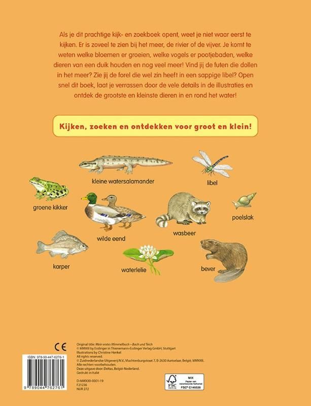 Kijk- en zoekboek - Bij het water