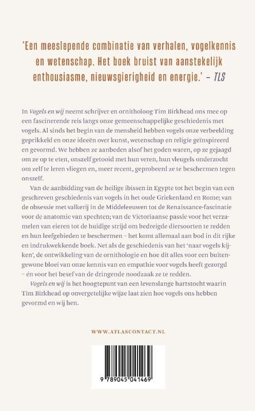 Tim Birkhead; Vogels en wij