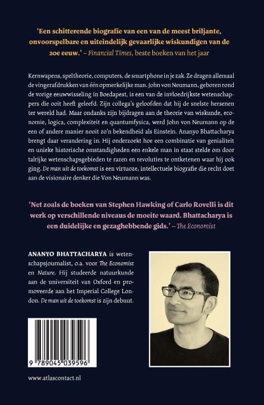 Ananyo Bhattacharya; De man uit de toekomst