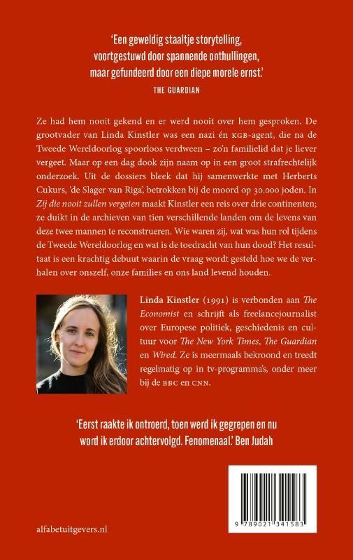 Linda Kinstler; Zij die nooit zullen vergeten