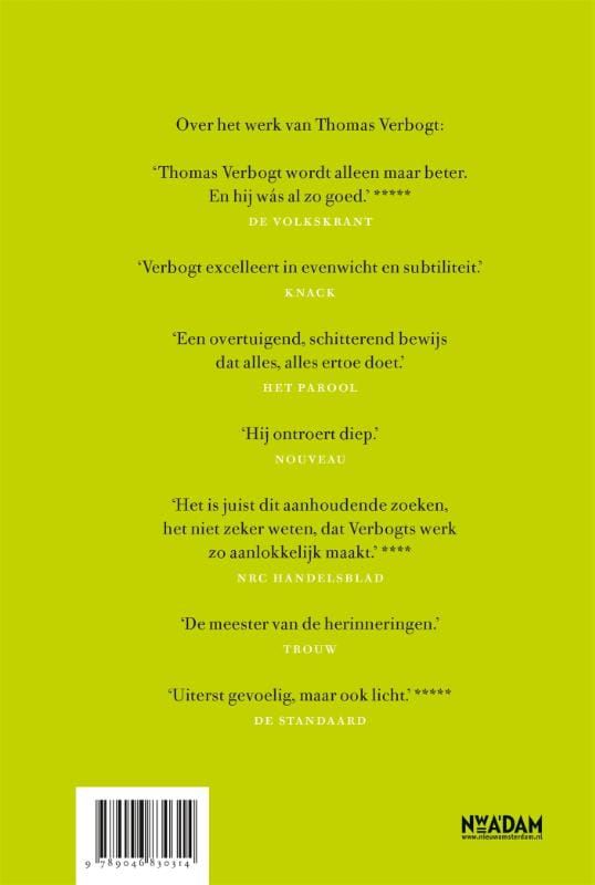 Thomas Verbogt; Maak het mooi