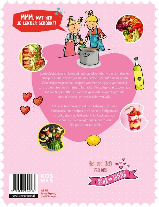 Hanneke de Zoete; Aan tafel met de Zoete Zusjes