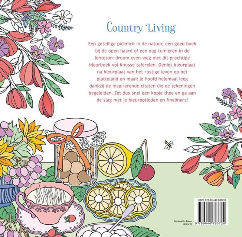 Country Living - kleuren voor volwassenen
