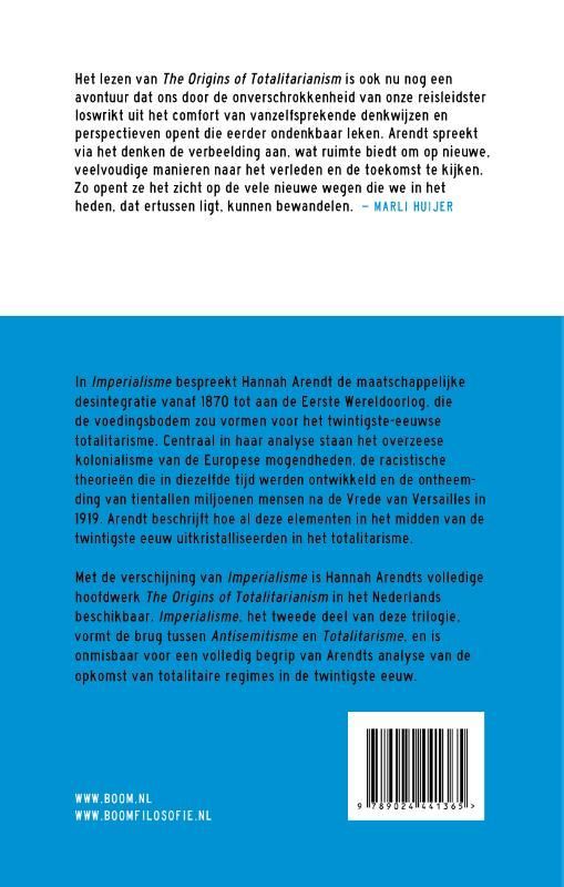 Hannah Arendt; Imperialisme