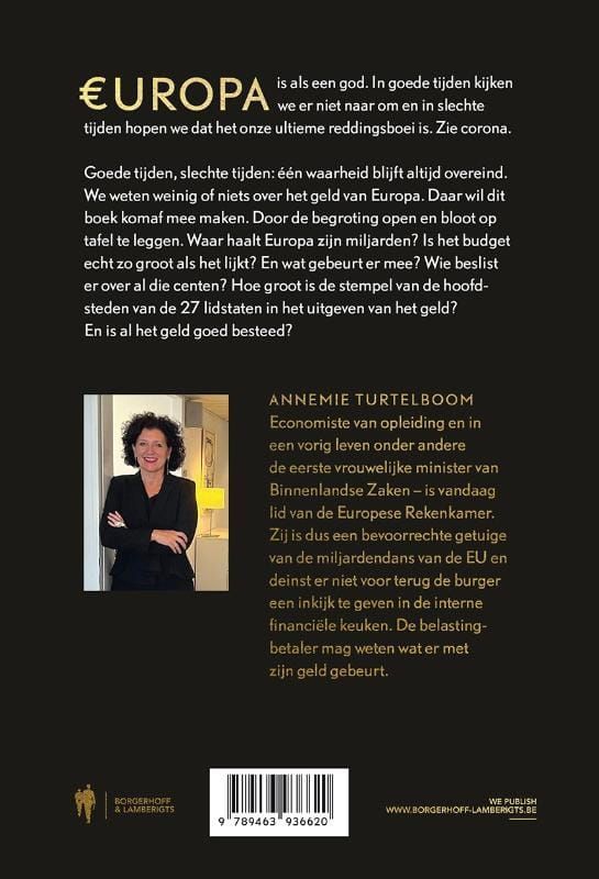 Annemarie Turtelboom; Het geld van Europa