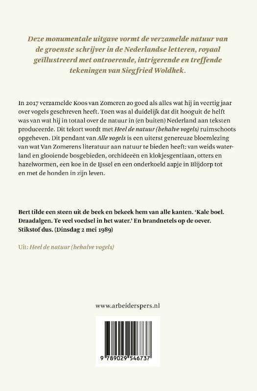 Koos van Zomeren; Heel de natuur