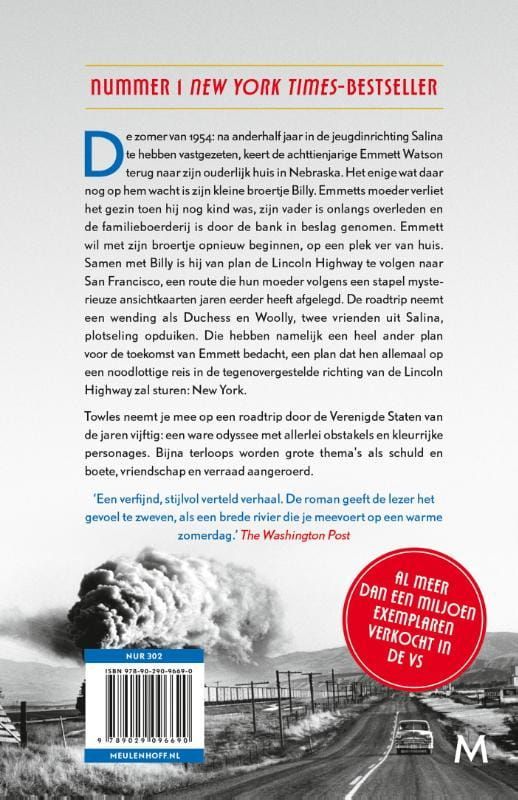 Amor Towles; De Lincoln Highway