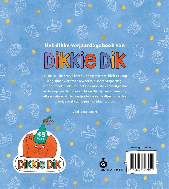 Jet Boeke; Het dikke verjaardagsboek van Dikkie Dik