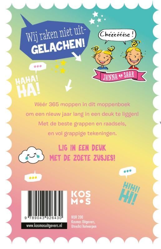 Hanneke de Zoete; De Zoete Zusjes moppenboek 2