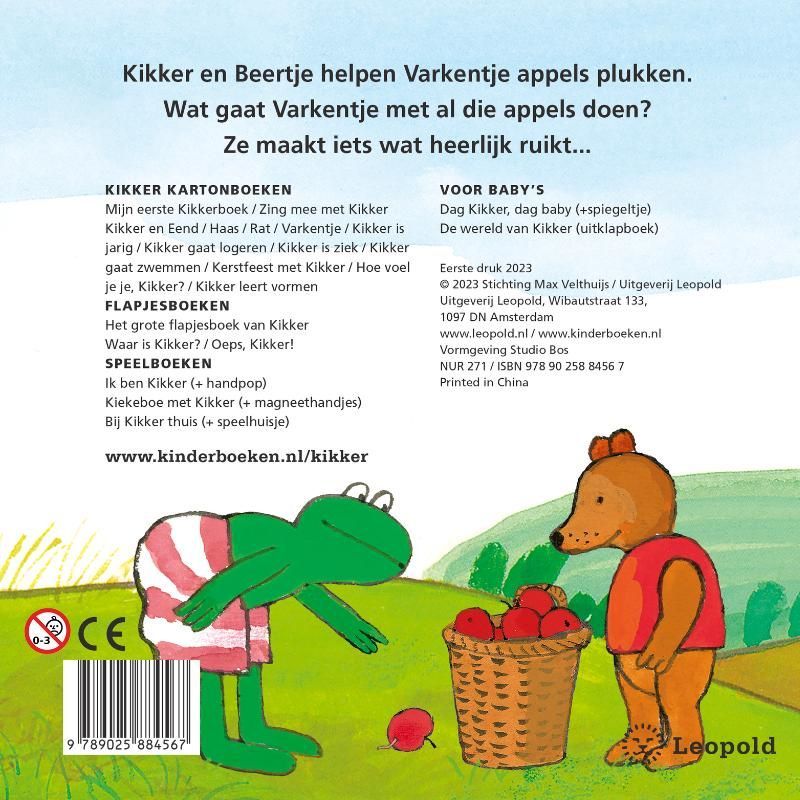 Max Velthuijs; Taart voor Kikker