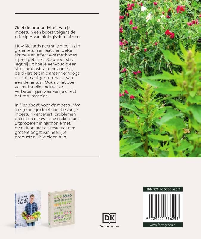 Huw Richards; Handboek voor de moestuinier