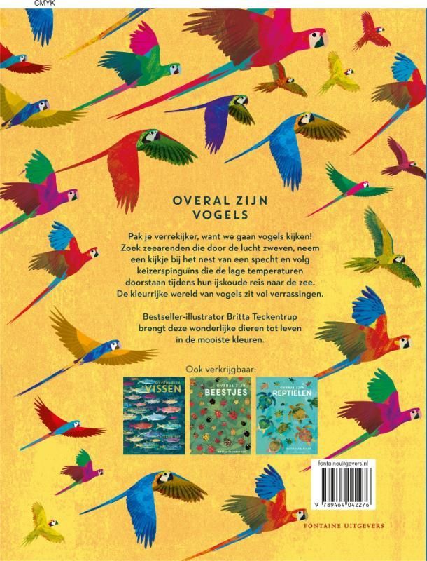 Britta Teckentrup; Overal zijn vogels