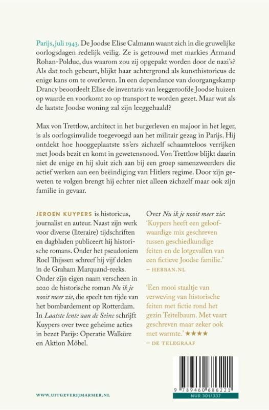 Jeroen Kuypers; Laatste lente aan de Seine