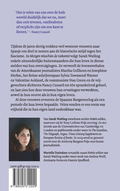 Sarah Watling; Morgen misschien de toekomst