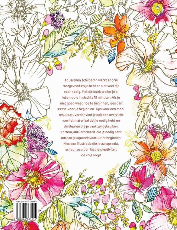 Kristy Rice; Bloemen schilderen in aquarel