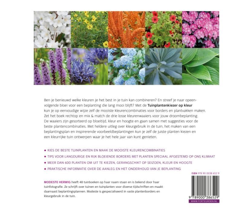 Modeste Herwig; Tuinplantenkiezer op kleur