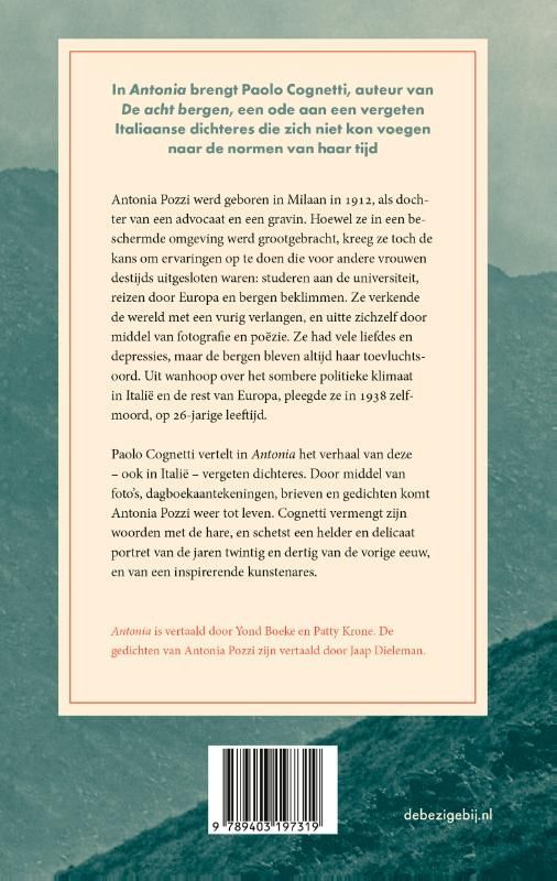 Paolo Cognetti; Antonia