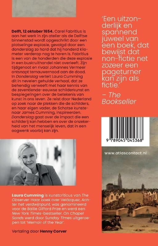 Laura Cumming; Donderslag