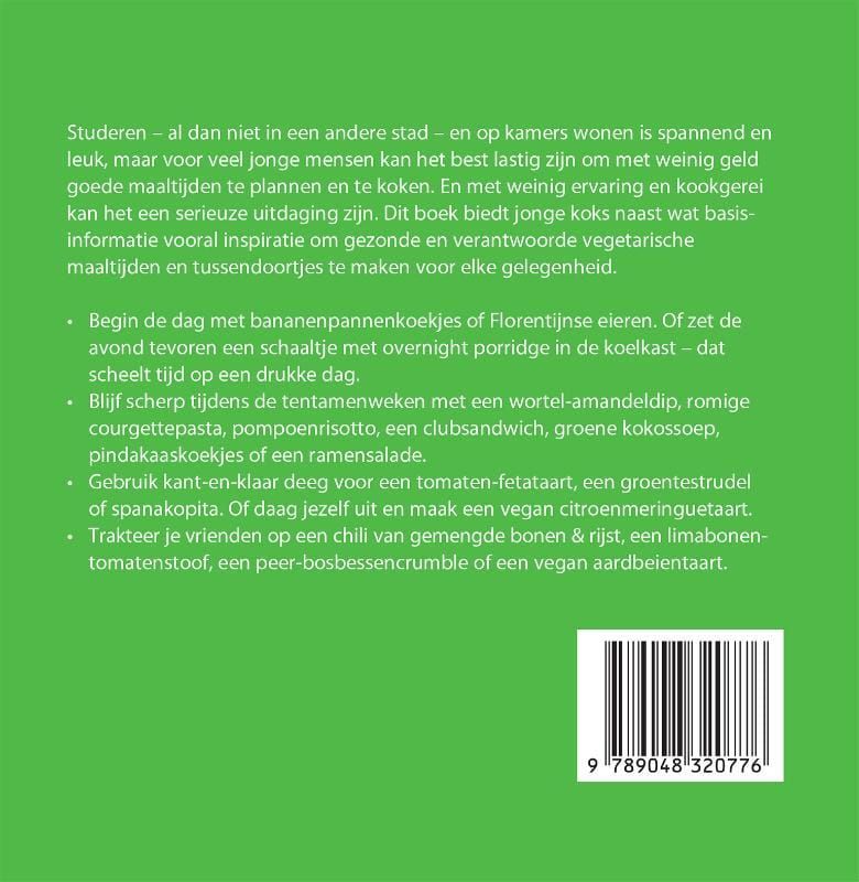 Valentina Harris; 500 veggie studentenmaaltijden