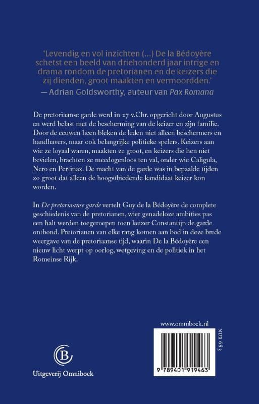 Guy de la Bédoyère; De pretoriaanse vrouw