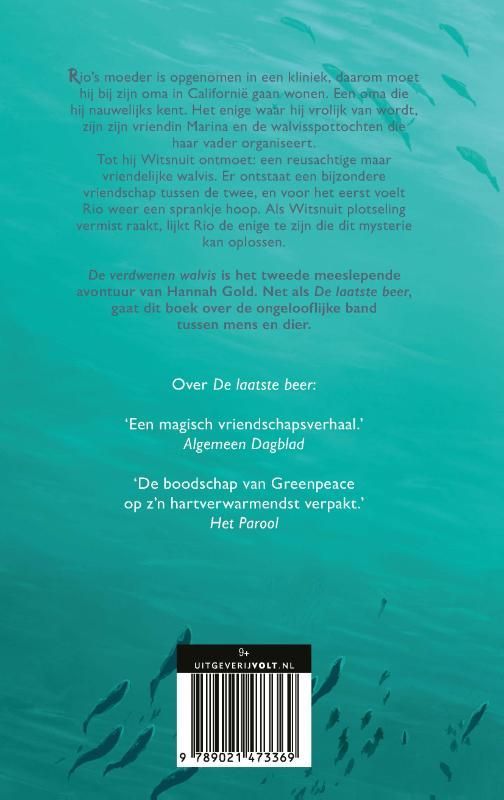 Hannah Gold; De verdwenen walvis