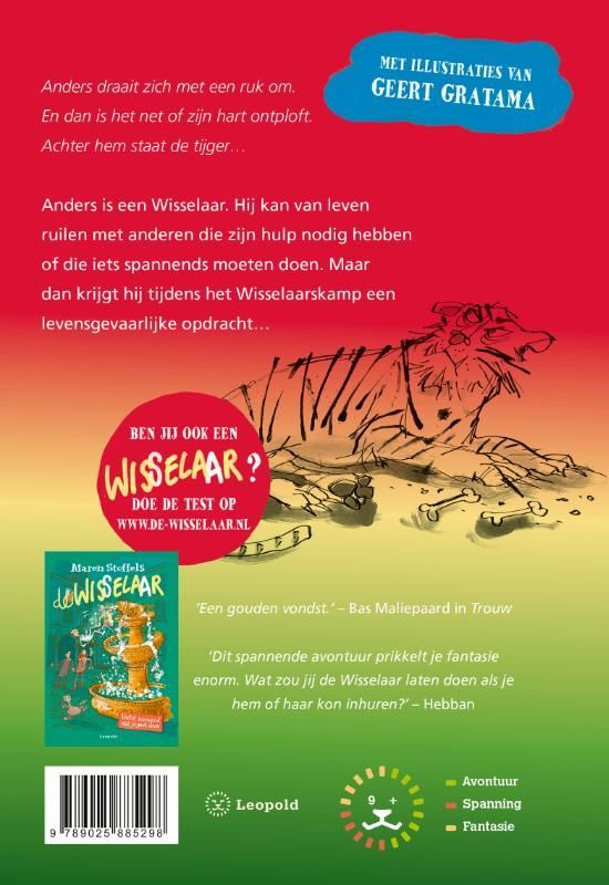 Maren Stoffels; De Wisselaar - Oog in oog met een tijger