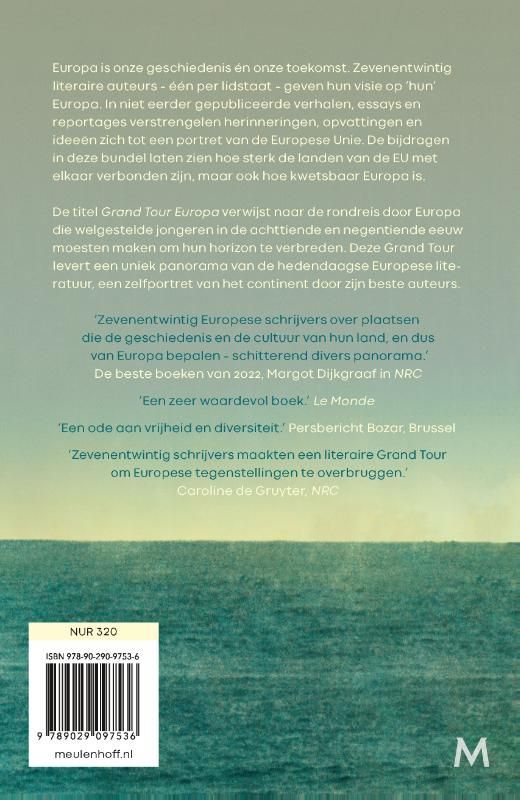 Olivier Guez; Grand Tour Europa