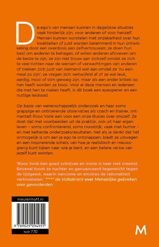 Roos Vonk; Mijn ego heeft altijd gelijk