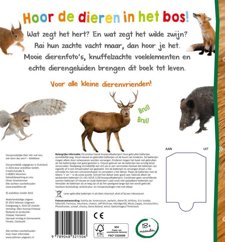 Welk dier hoor ik hier? - In het bos