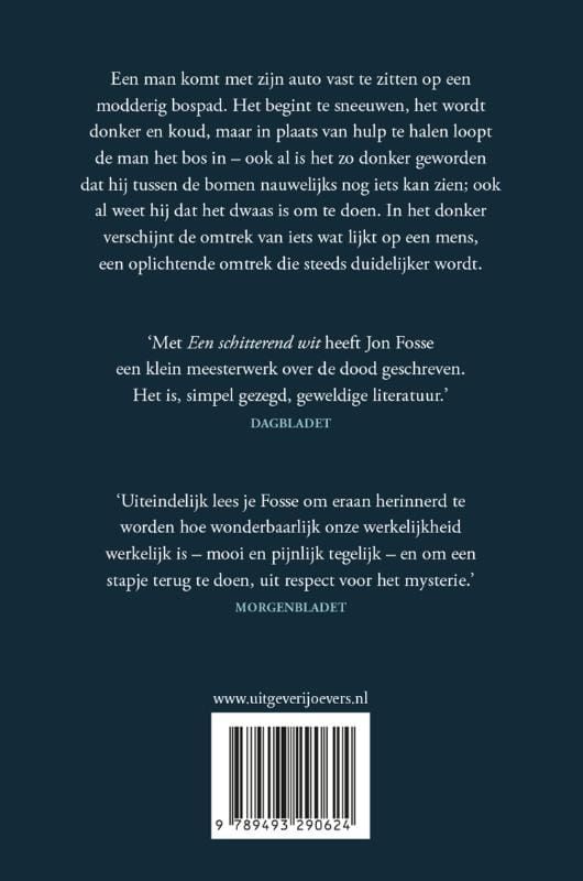 Jon Fosse; Een schitterend wit