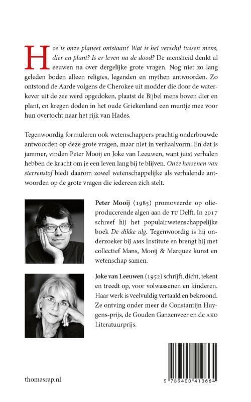 Peter Mooij; Onze hersenen van sterrenstof