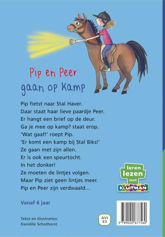 Daniëlle Schothorst; Pip en Peer gaan op kamp