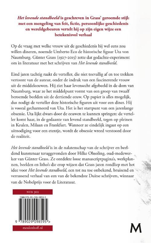 Günter Grass; Het levende standbeeld