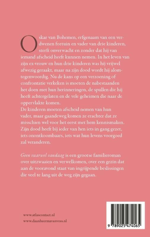 Daan Heerma van Voss; Geen vaarwel vandaag