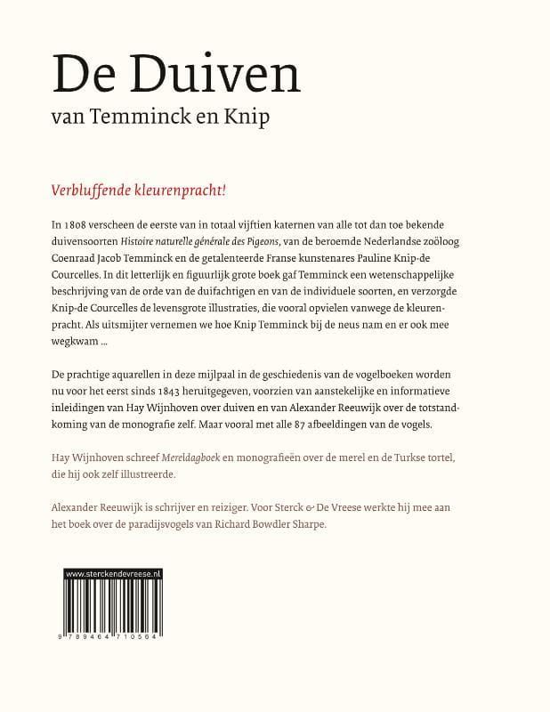Alexander Reeuwijk; De duiven van Temminck en Knip
