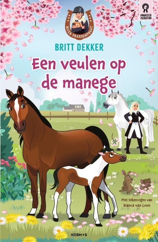 Britt Dekker; Een veulen op de manege