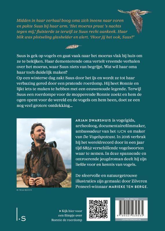 Arjan Dwarshuis; Ronnie de roerdomp en het geheim van het moeras