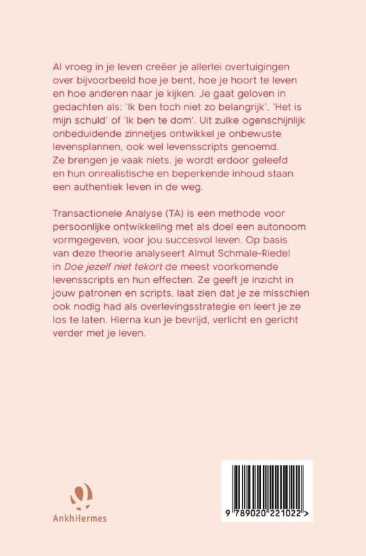 Almut Schmale-Riedel; Doe jezelf niet tekort