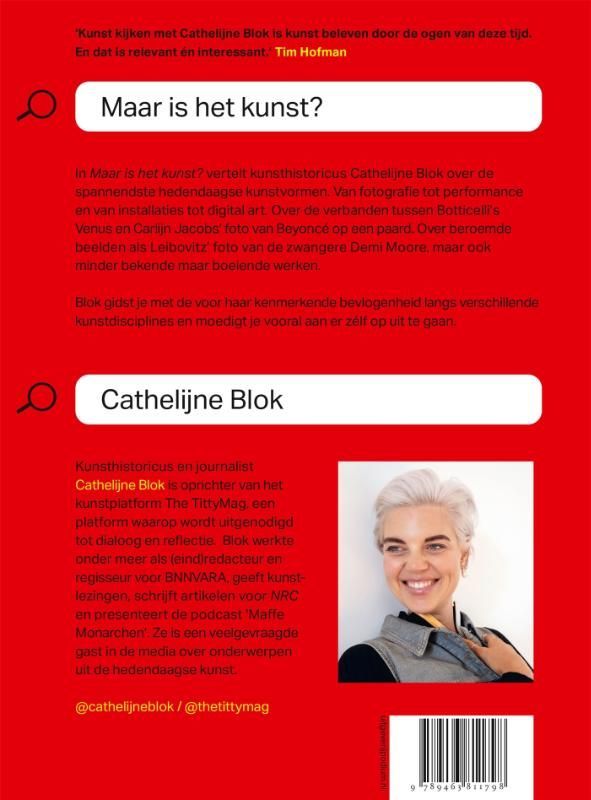 Cathelijne Blok; Maar is het kunst?