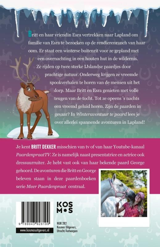 Britt Dekker; Winteravontuur te paard