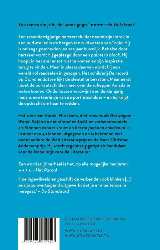 Haruki Murakami; De moord op Commendatore